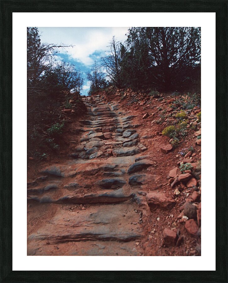 Devils Staircase Arizona Picture Frame print