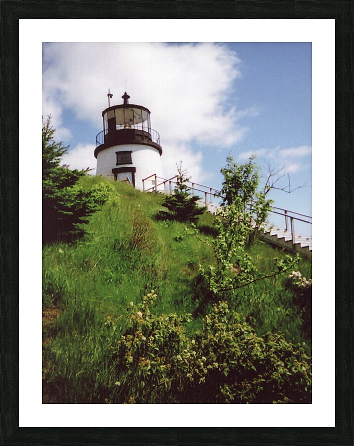 Owls Head Light v3.0 Picture Frame print