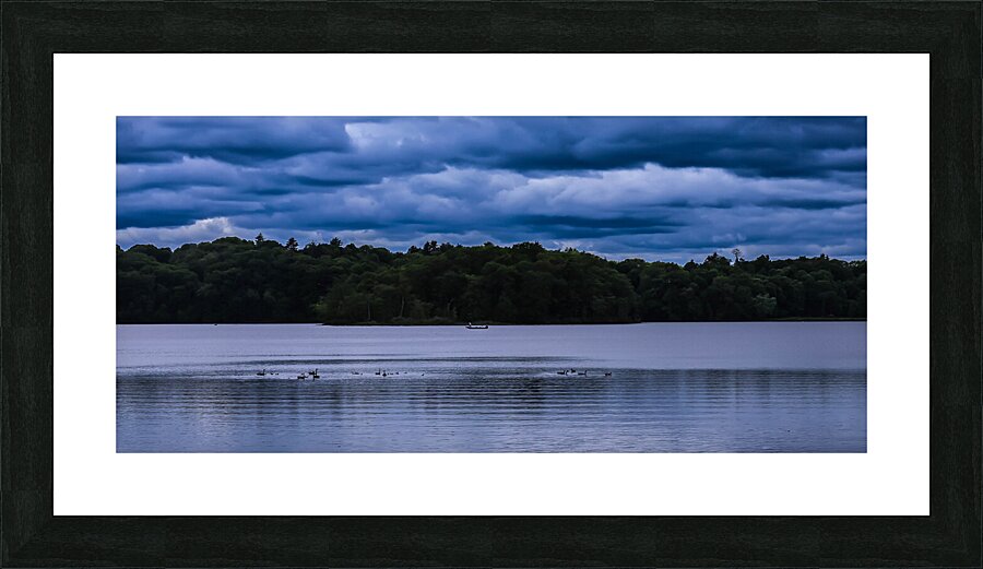 Motorboat Gill MA Picture Frame print