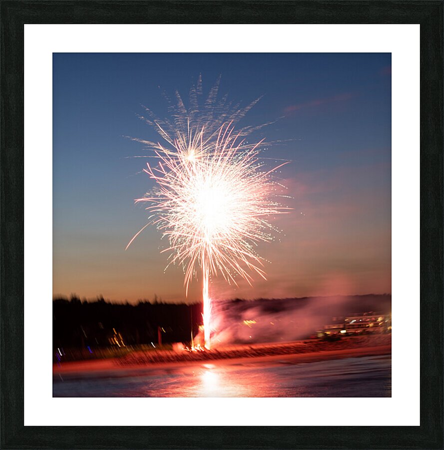 Fireworks 2025 Picture Frame print