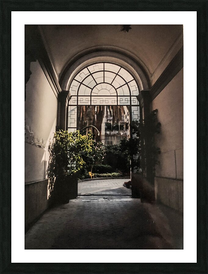 Catania Arch Sicily Picture Frame print