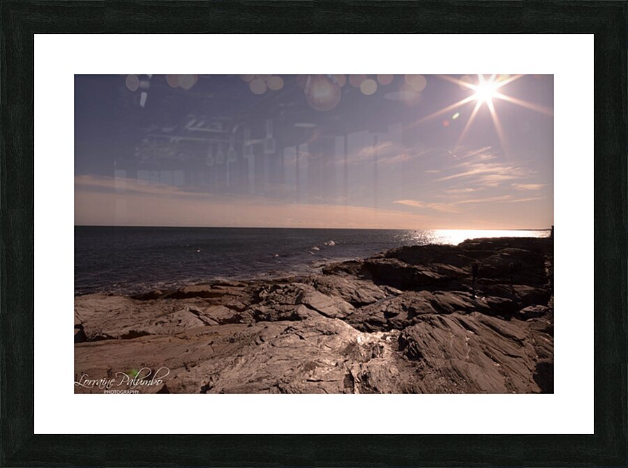 Sunset Star  Picture Frame print