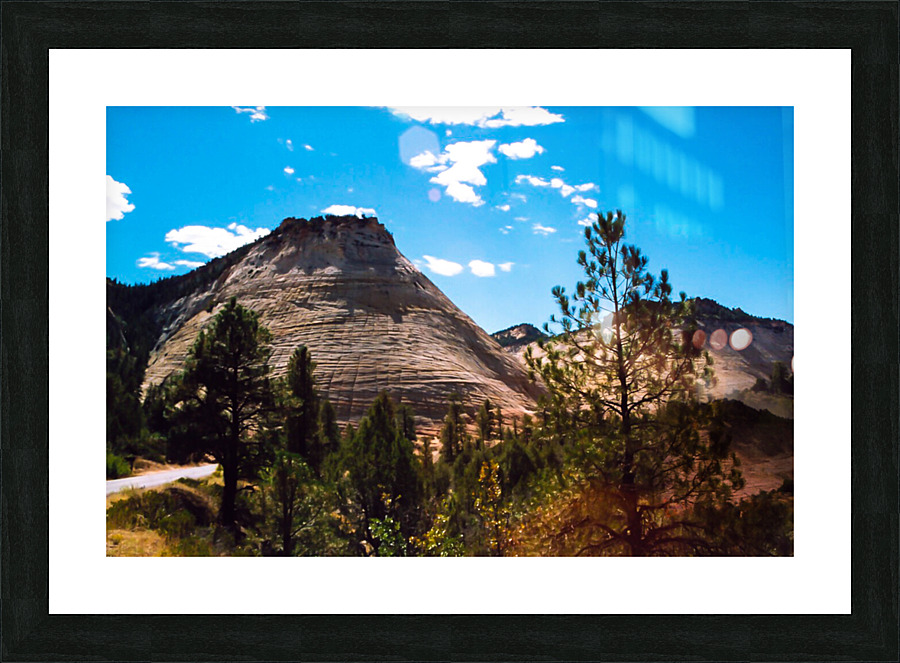 Checkerboard Mesa Picture Frame print