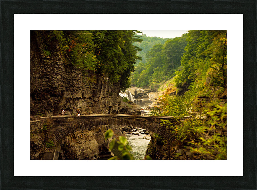 Sentry Bridge NY Picture Frame print