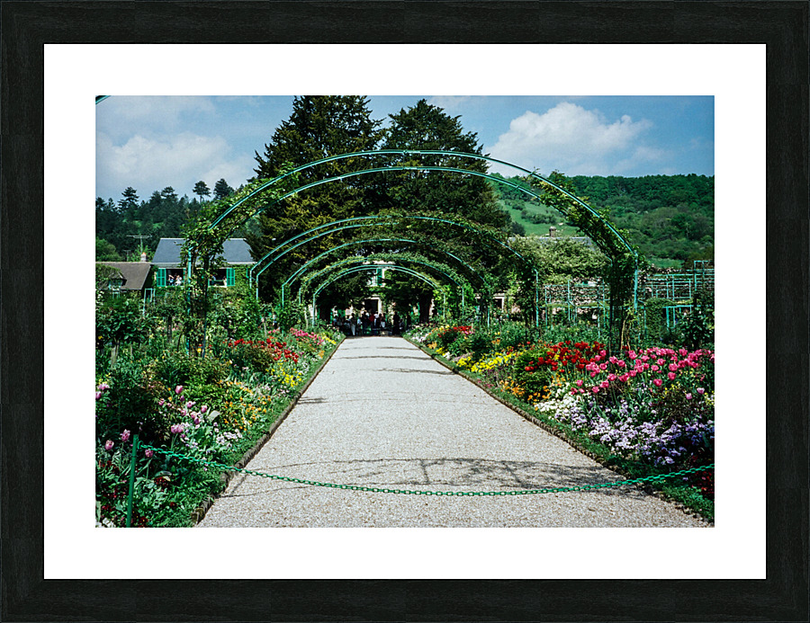 Monets Garden v1.2 Picture Frame print