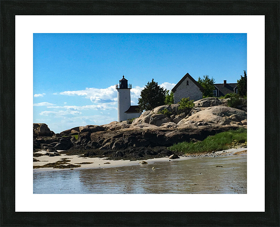 Annisquam Light v2 Picture Frame print