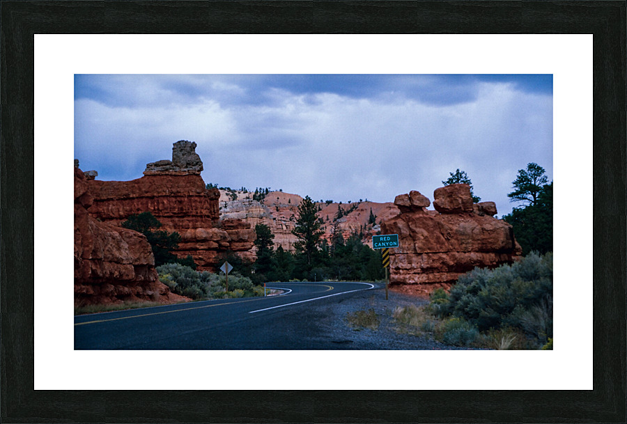 Red Canyon v2 Picture Frame print