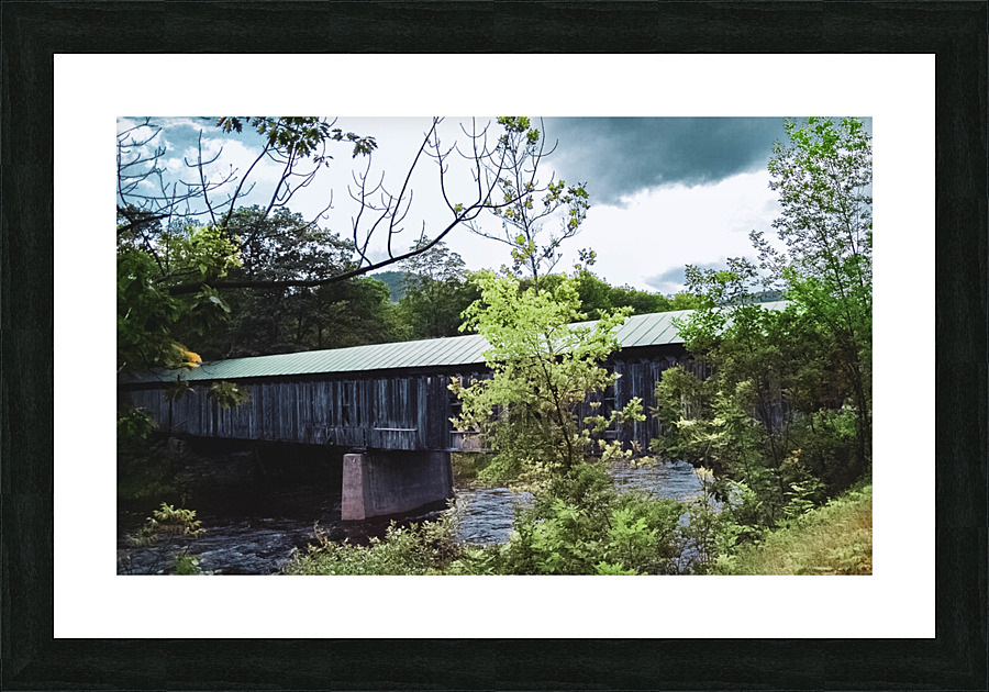 Dummerston Covered Bridge Picture Frame print