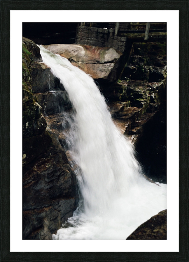 Sabbaday Falls v2 Picture Frame print