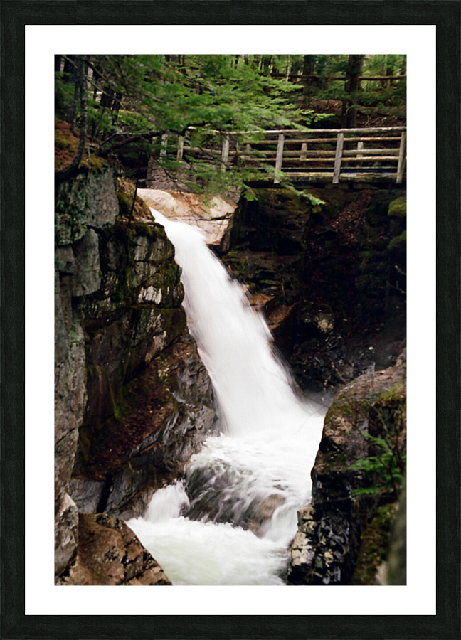 Sabbaday Falls v1 Picture Frame print