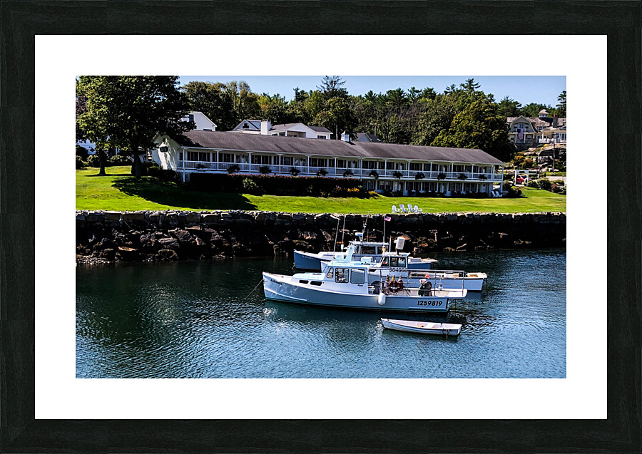 Perkins Cove Maine Picture Frame print