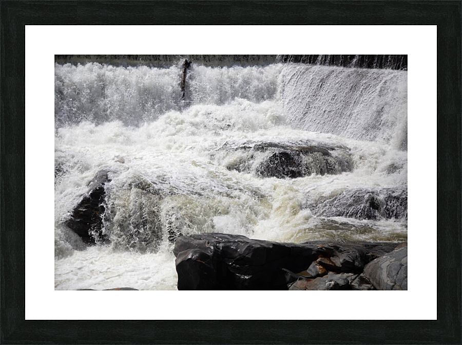 Raging Salmon Falls Picture Frame print