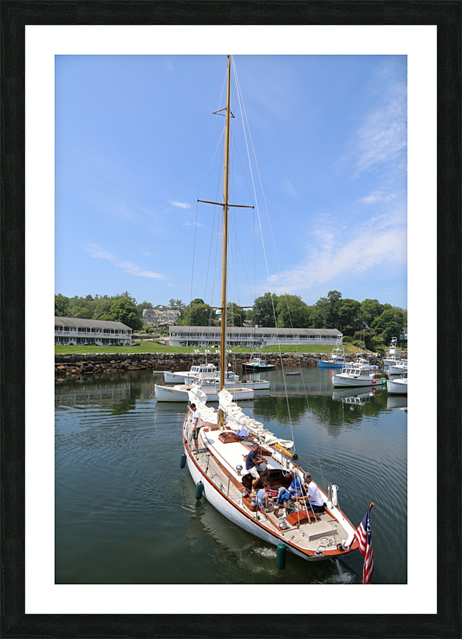 All Aboard the Silver Lining Picture Frame print