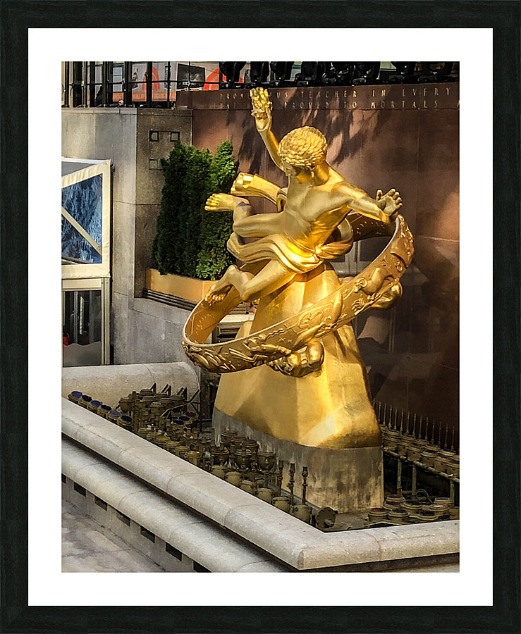 Prometheus NYC Picture Frame print