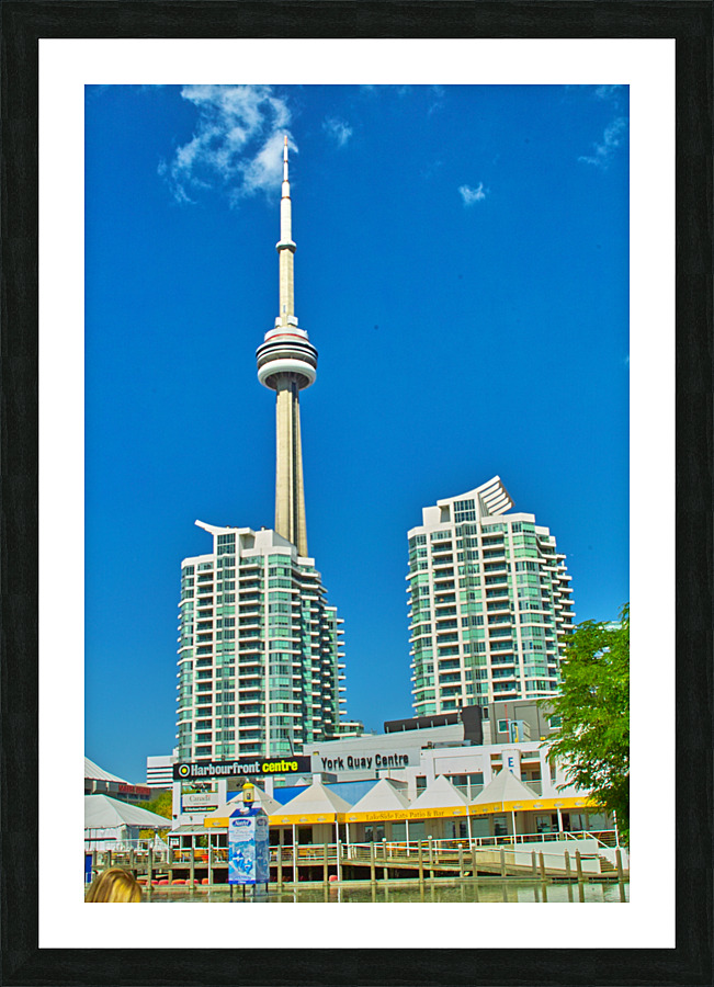 CN Tower Toronto Picture Frame print