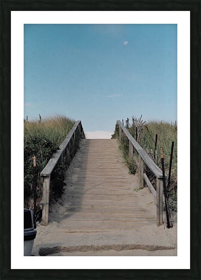Footbridge Beach Ogunquit Picture Frame print