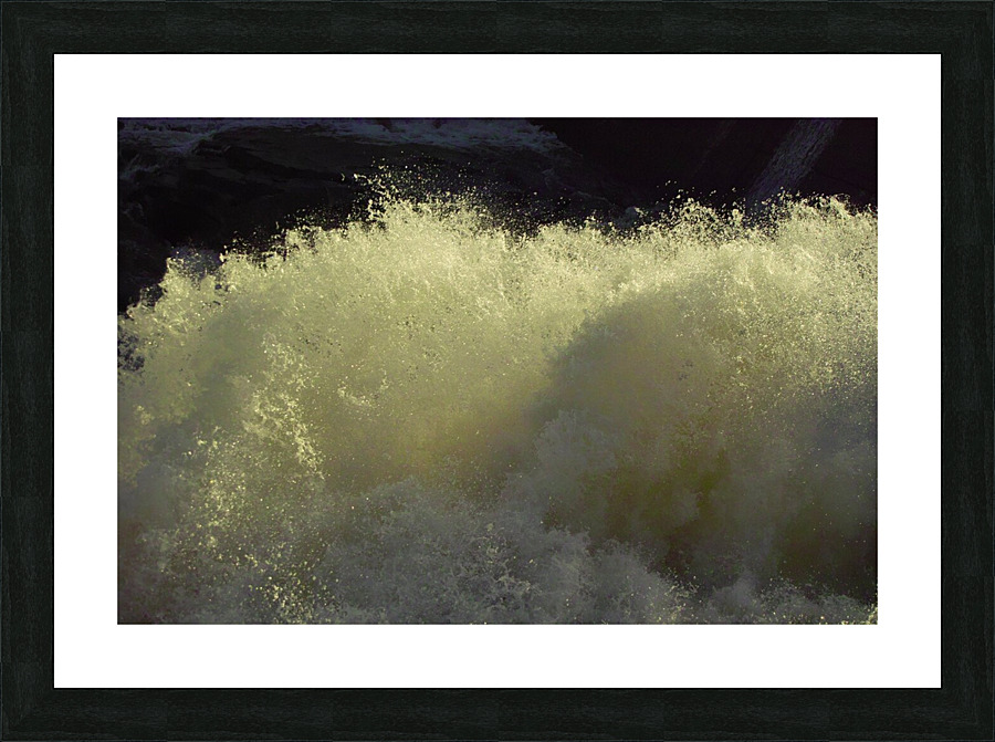Surging  Salmon Falls Picture Frame print