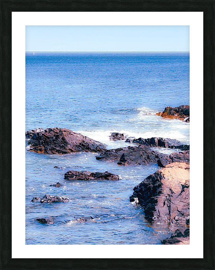 Marginal Way Painterly Picture Frame print