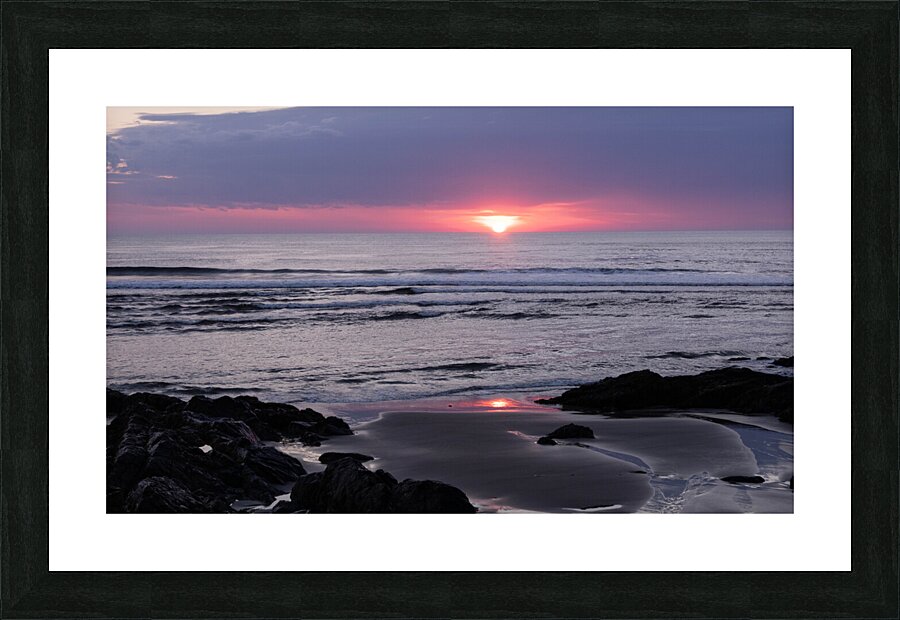Sunrise and Reflections Picture Frame print