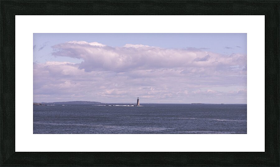 Ram Island Ledge Light Picture Frame print
