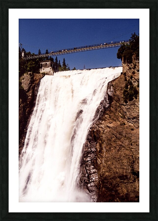 Montmorency Falls v2.1 Picture Frame print
