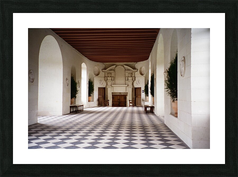 Chateau de Chenonceau Gallery Picture Frame print