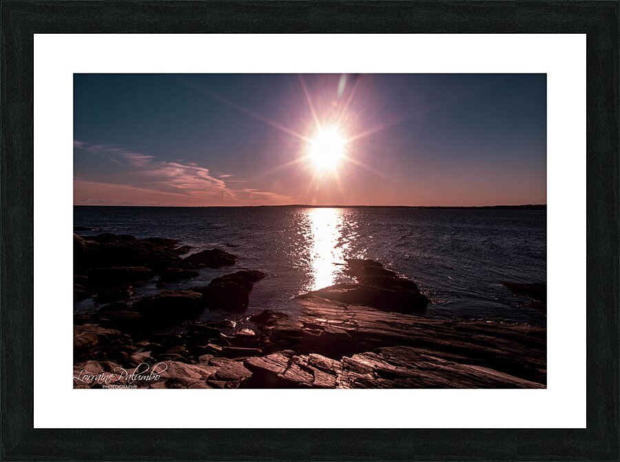 Sunburst Over RI Picture Frame print