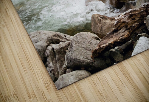 Swift River Flowing Palumbo Photography puzzle