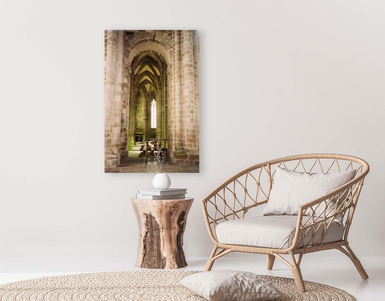 Inside the Abbey Reproduction