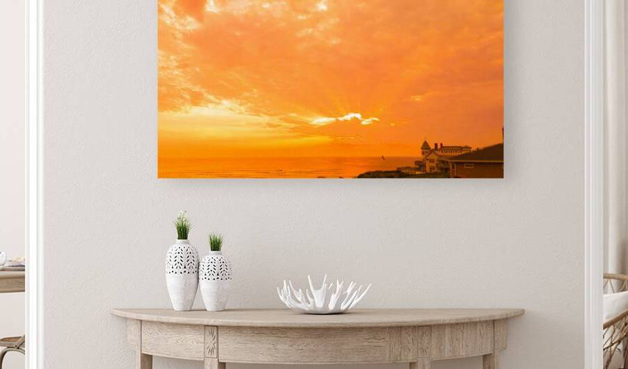 Orange Sherbet Sky by Palumbo Photography