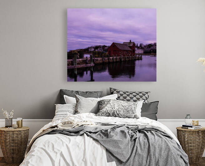 Sunset Over Motif  1 by Palumbo Photography