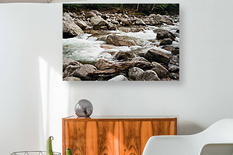 Swift River Flowing by Palumbo Photography