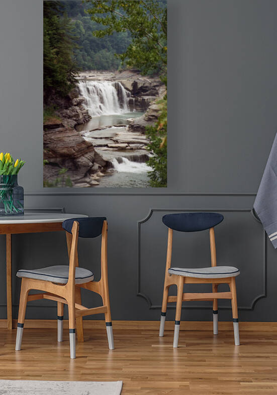 Letchworth State Park Middle Falls  by Palumbo Photography