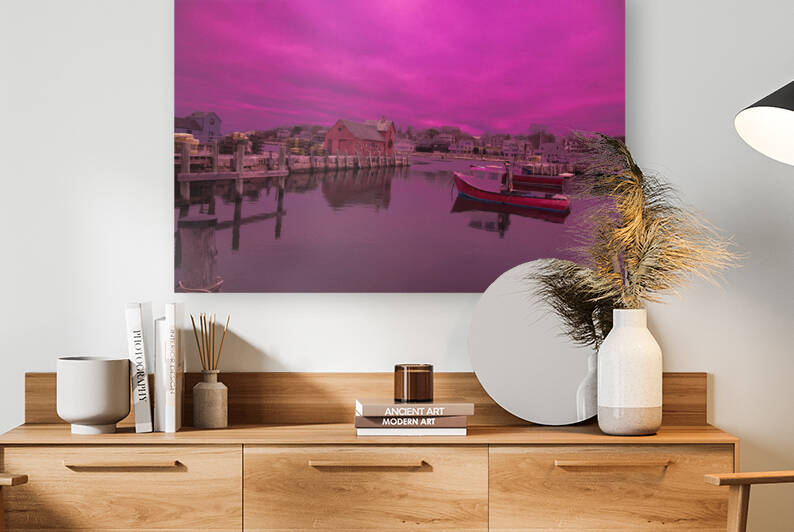 Sunset Over Motif  1 v4 by Palumbo Photography