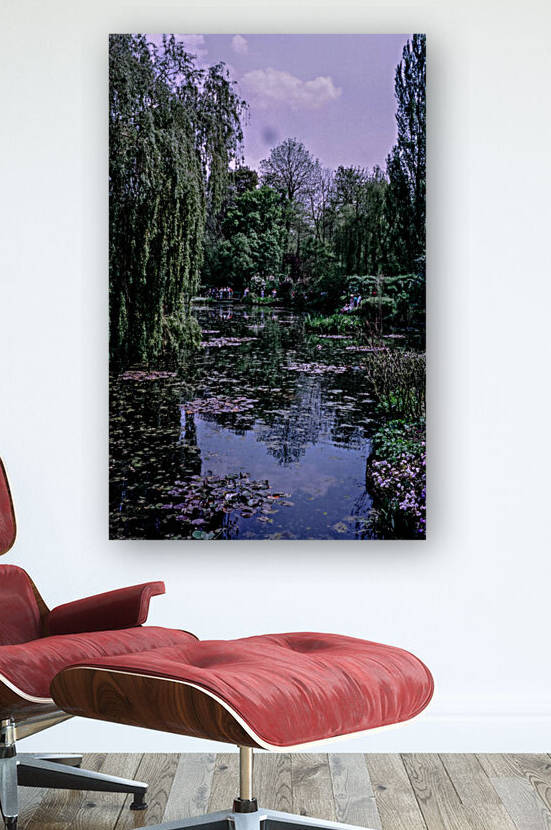 Claude Monets Water Lily Garden v3 by Palumbo Photography