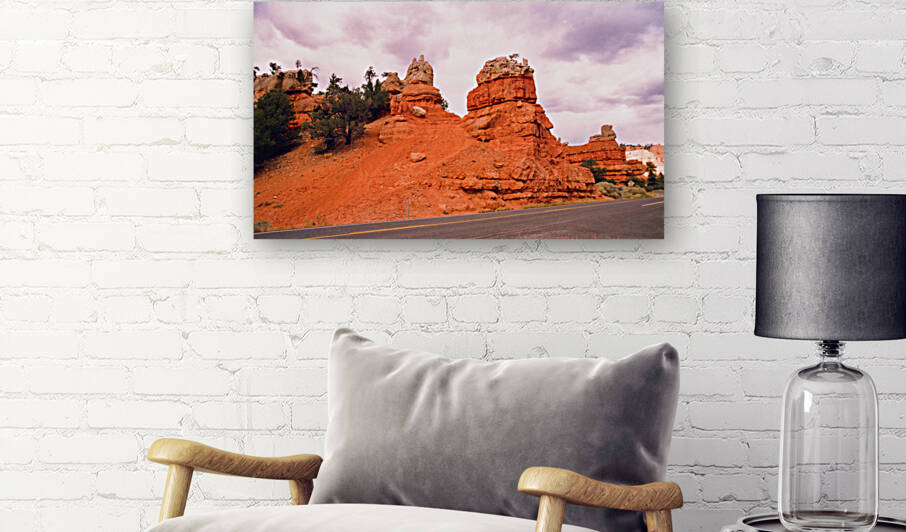 Another Roadside Shot of Red Canyon v4 by Palumbo Photography
