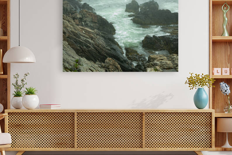 Marginal Way Rocks and Waves by Palumbo Photography