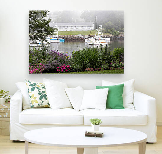 Foggy Perkins Cove by Palumbo Photography