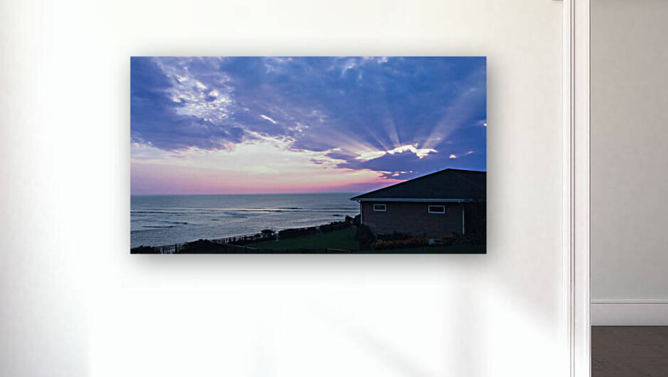 Dramatic Sunset Over Ogunquit v2 by Palumbo Photography