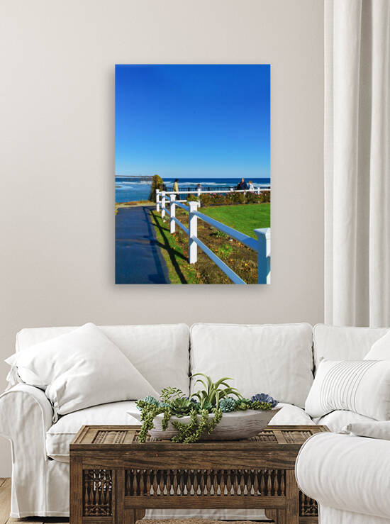Fall Day Along the Marginal Way by Palumbo Photography