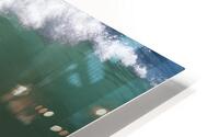 Surfer Riding Waves HD Metal print