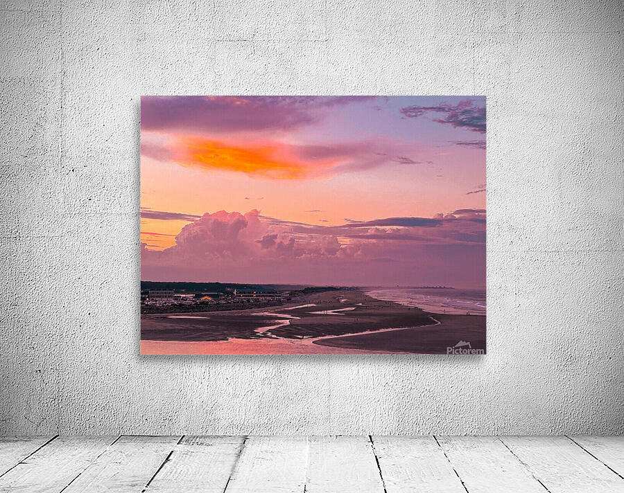 Tide Pools at Sunset Wall Preview