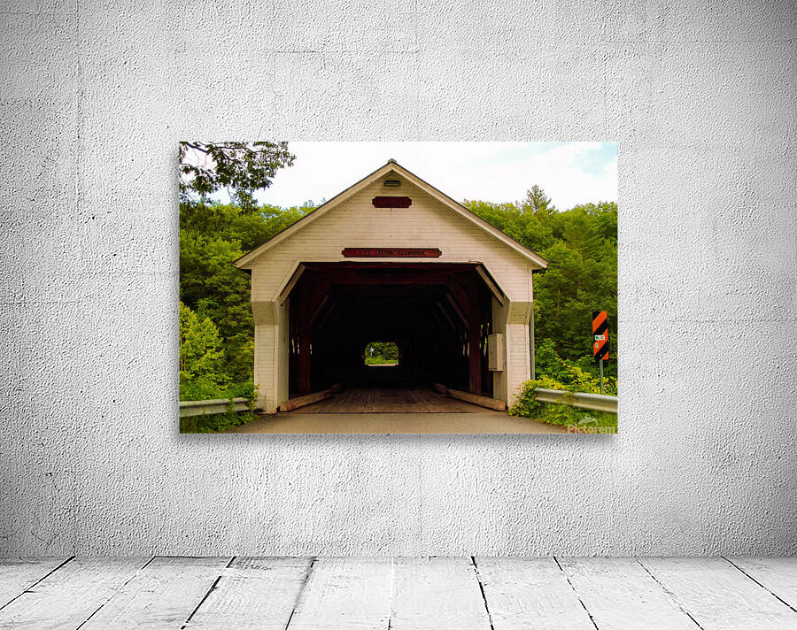 Dummerston Covered Bridge Front View Wall Preview