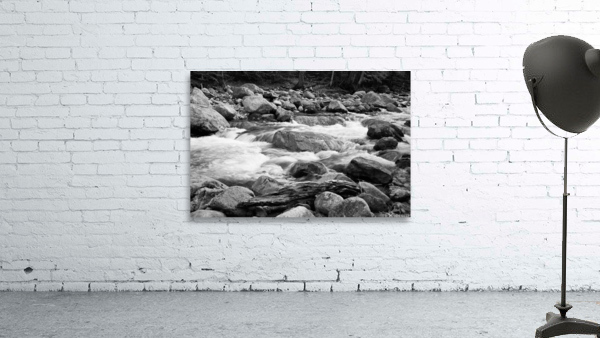 Swift River BW Wall Preview