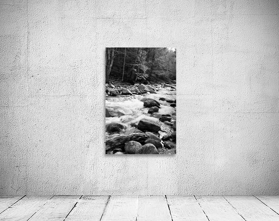 Swift River Vertical BW Wall Preview
