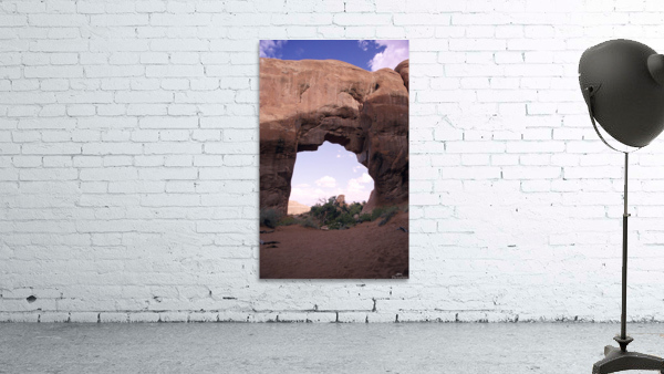 Pine Tree Arch Wall Preview