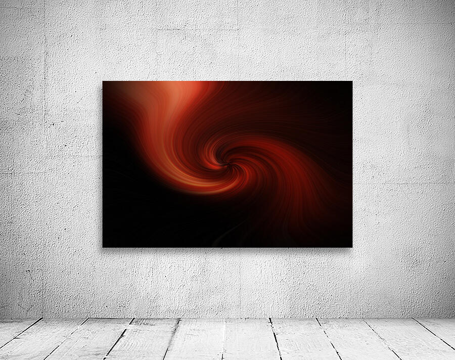 Red Twirling Fireworks Wall Preview