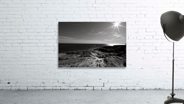 Sunburst BW Wall Preview