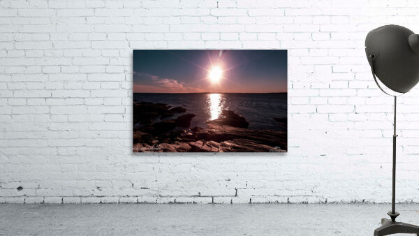 Sunburst Over RI Wall Preview