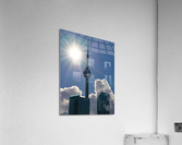 CN Tower and Sun Rays Acrylic Print